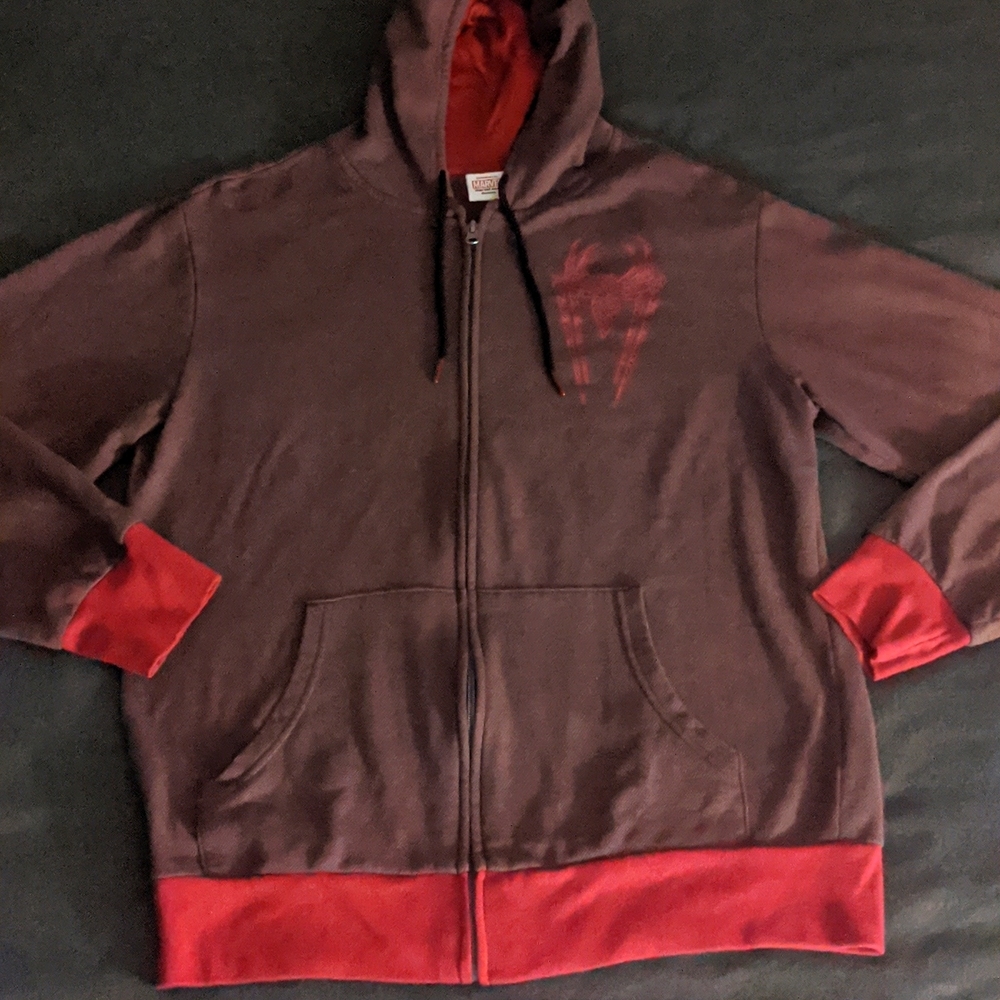 Spider Man Men's Zip Up Hoodie - Picture 11 of 11